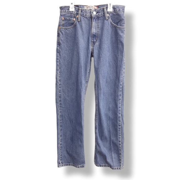 Levi's Denim - ❌SOLD❌ 505 Straight Fit Classic Denim Blue Jeans